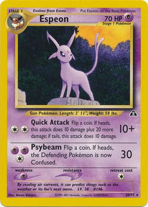 Espeon (Rare) - 20/75 - Unlimited