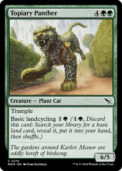 Topiary Panther (Common) - 179
