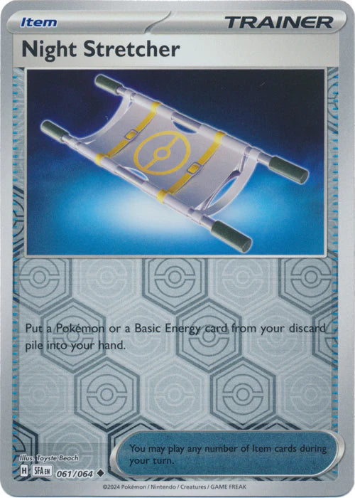 Night Stretcher (Reverse Holo Uncommon) - 061/064
