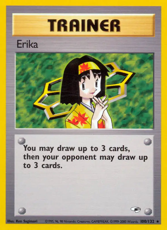 Erika (Rare) - 100/132 -  Unlimited