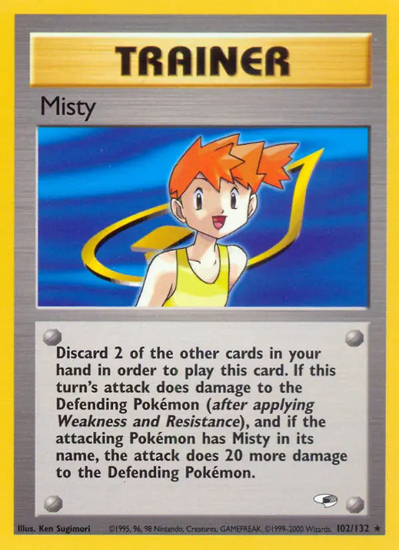 Misty (Rare) - 102/132 -  Unlimited