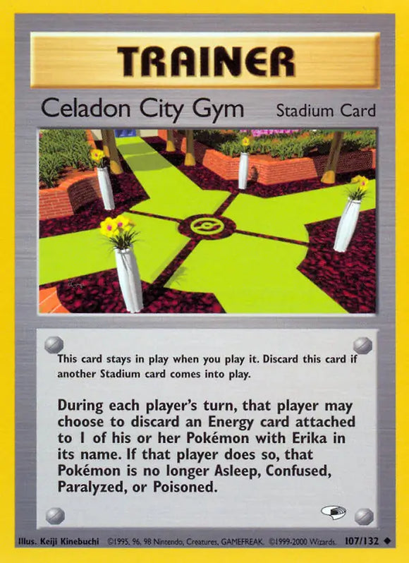 Celadon City Gym (Uncommon) - 107/132 -  Unlimited