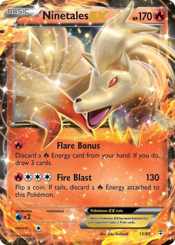 Ninetales ex (Ultra Rare) - 13/83