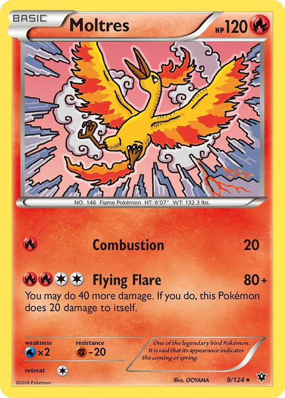 Moltres (Rare) - 9/124