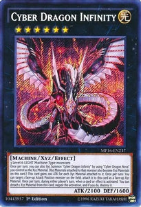 Cyber Dragon Infinity (Secret Rare) - MP16-EN237