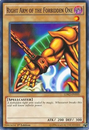 Right Arm of the Forbidden One (Common) - LDK2-ENY05