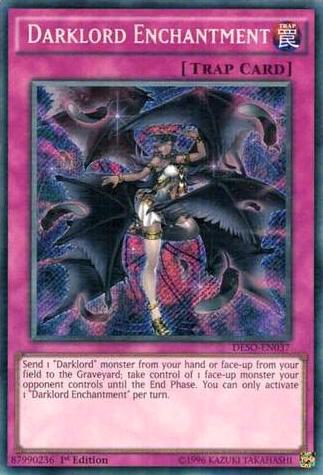 Darklord Enchantment (Secret Rare) - DESO-EN037