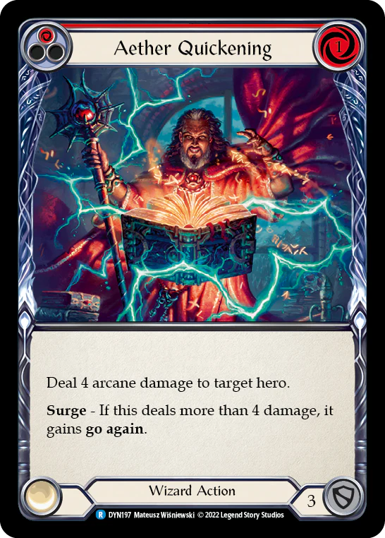 Aether Quickening (Blue) - DYN197