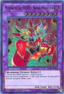 Elemental HERO Nova Master (Ultra Rare) - BLLR-EN056