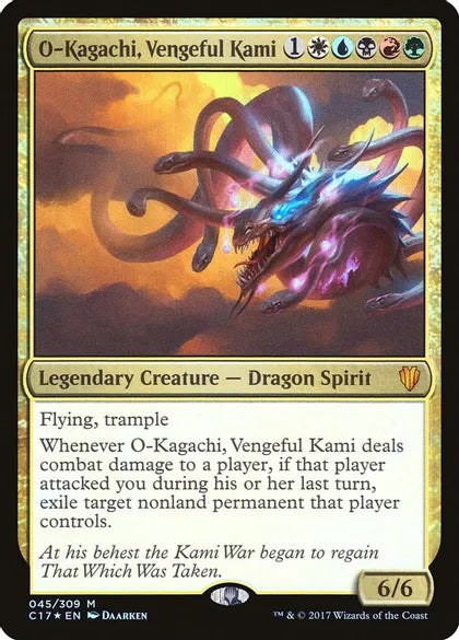 O-Kagachi, Vengeful Kami (Foil Mythic) - 045/309