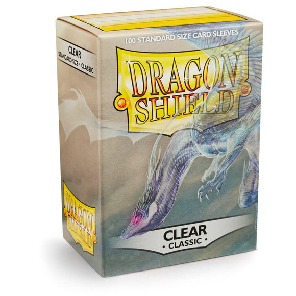 Dragon Shield: Matte Sleeves - Classic Clear (100) (Sealed)