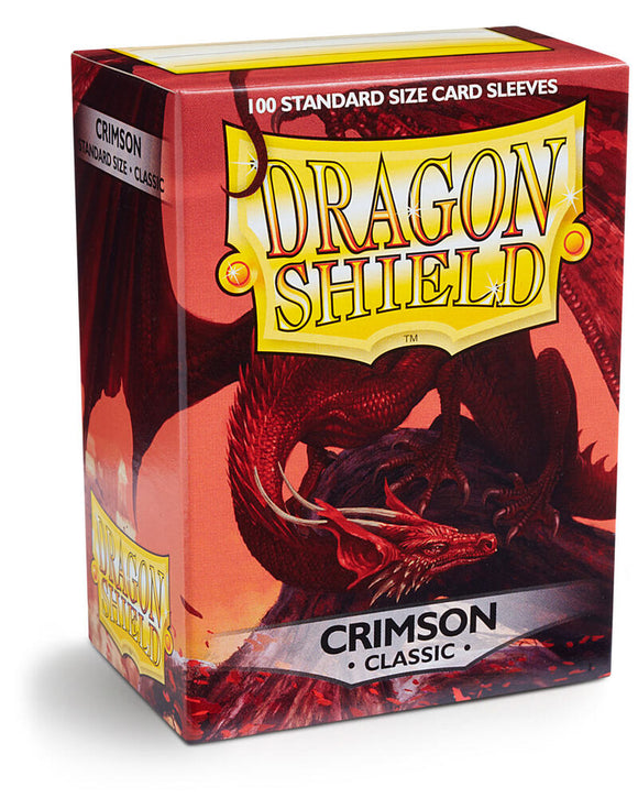 Dragon Shield: Sleeves - Classic Crimson (100) (Sealed)