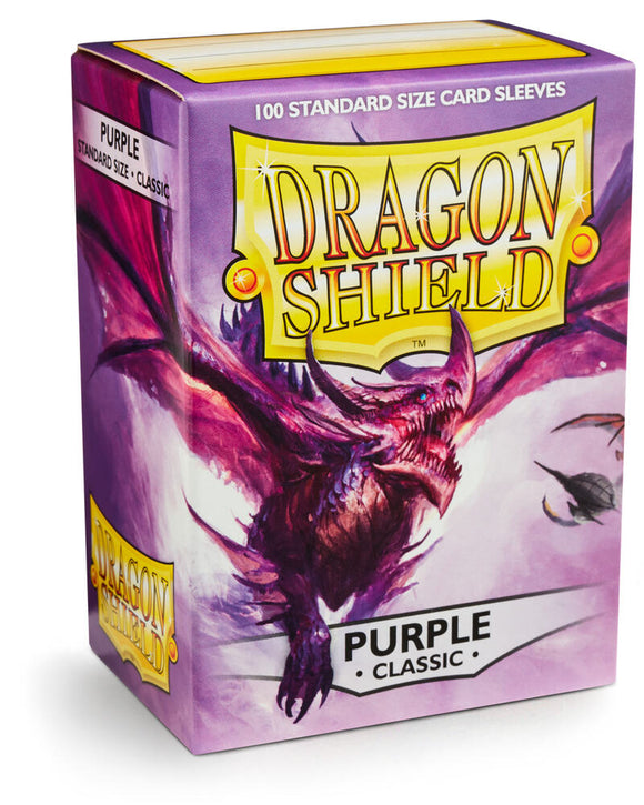 Dragon Shield: Sleeves - Classic Purple (100) (Sealed)