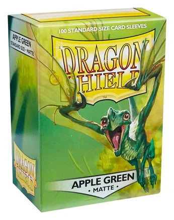 Dragon Shield: Matte Sleeves - Apple Green (100) (Sealed)