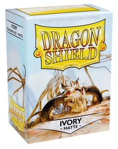 Dragon Shield: Sleeves - Matte: Ivory (100) (Sealed)