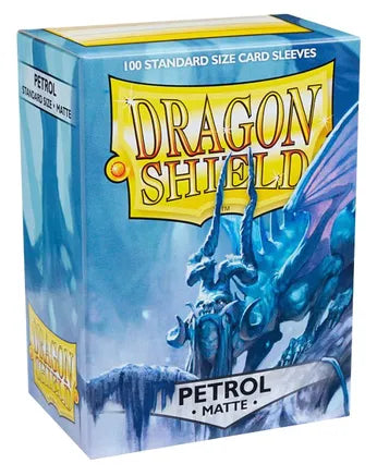 Dragon Shield: Matte Sleeves - Petrol (100) (Sealed)