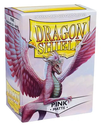 Dragon Shield: Sleeves - Matte: Pink (100) (Sealed)