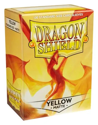 Dragon Shield: Sleeves - Yellow (100) (Sealed)