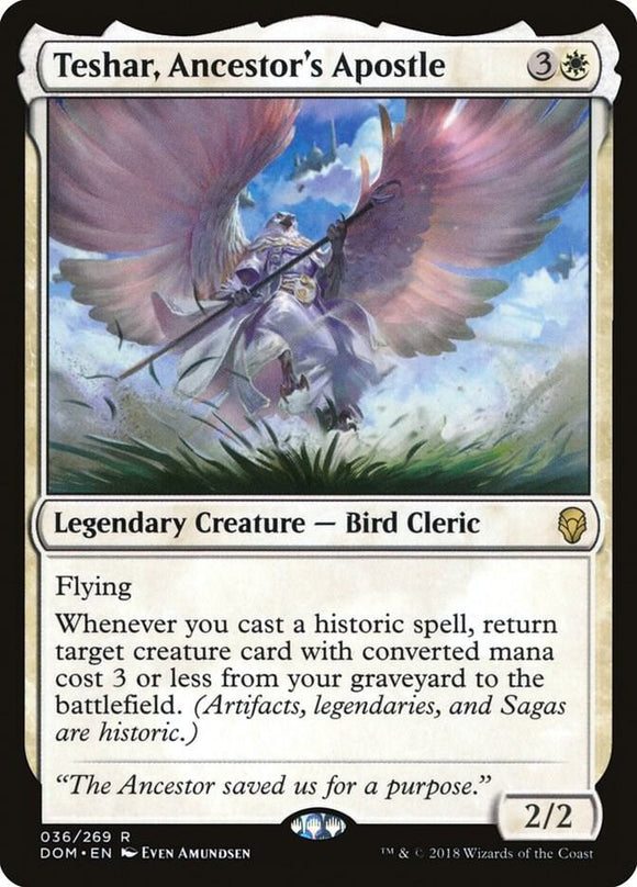 Teshar, Ancestor's Apostle (Rare) - 036/269