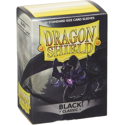 Dragon Shield: Matte Sleeves - Classic Black (100) (Sealed)