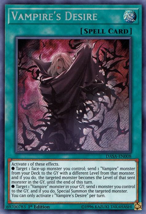 Vampire's Desire (Secret Rare) - DASA-EN008