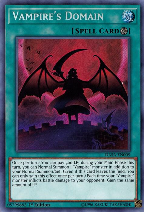 Vampire's Domain (Secret Rare) - DASA-EN009