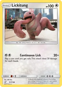 Lickitung (Holo Common) - 16/18