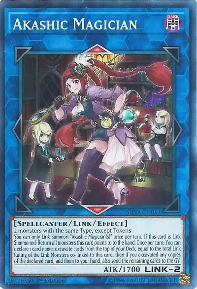 Akashic Magician (Super Rare) - SHVA-EN052