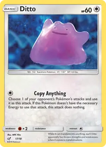 Ditto (Holo Rare) - 17/18