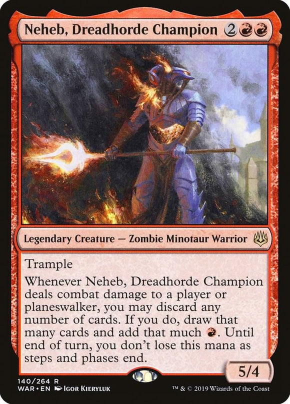 Neheb, Dreadhorde Champion (Rare) - 140/264