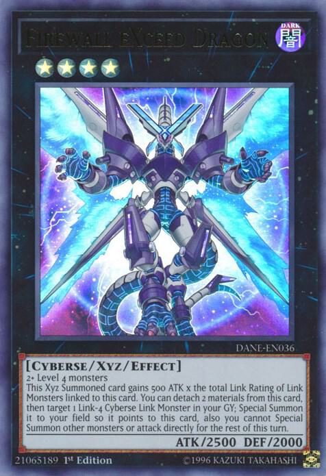 Firewall EXceed Dragon (Ultra Rare) - DANE-EN036