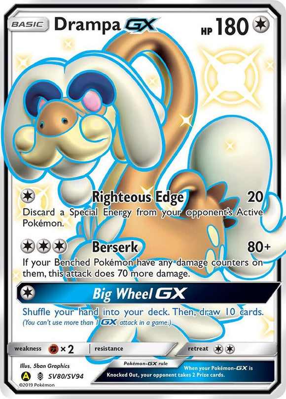 Drampa GX (Shiny Ultra Rare) - SV80/SV94