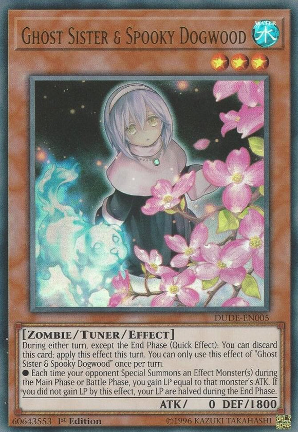 Ghost Sister & Spooky Dogwood (Ultra Rare) - DUDE-EN028 - 1st Edition