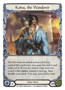 Katsu, the Wanderer (Common) - 1HP086