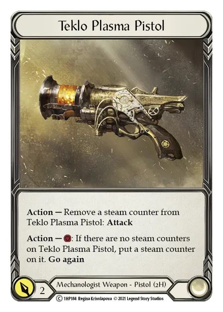 Teklo Plasma Pistol (Common) 1HP184