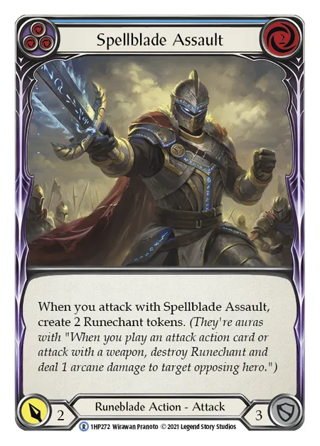 Spellblade Assault (Blue) - 1HP272