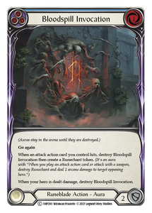 Bloodspill Invocation (Blue) - 1HP293