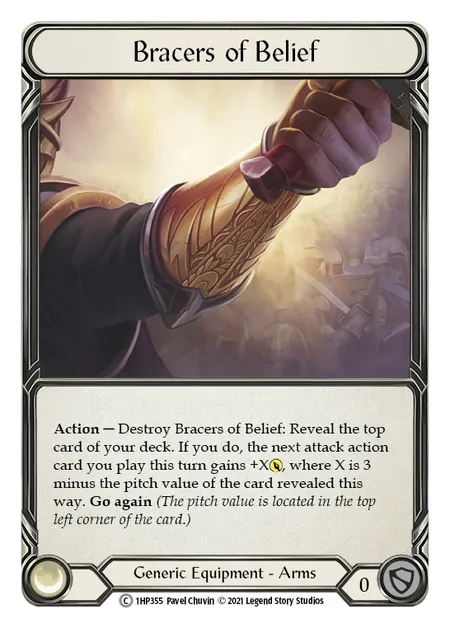 Bracers of Belief (Common) - 1HP355