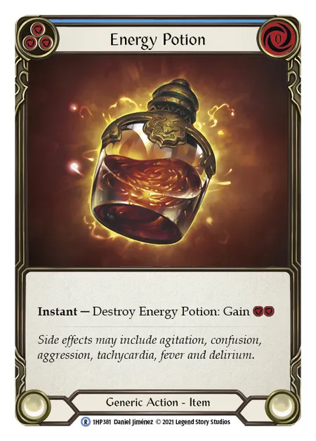 Energy Potion (Rare) - 1HP381