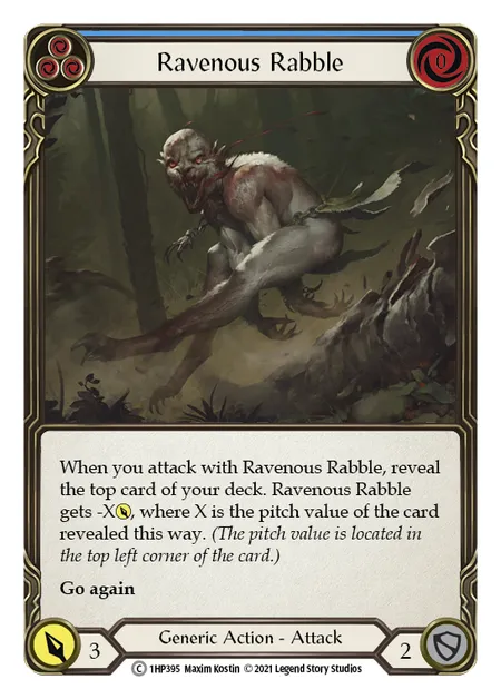 Ravenous Rabble (Blue) - 1HP395