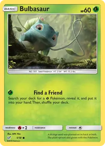 Bulbasaur (Holo Common) - 1/18