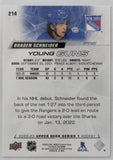 2022-23 - Upper Deck Series 1 - Braden Schneider - (Base) #214