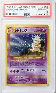 Slowking (Holo) - #199 - 8 NM-MT (PSA)