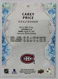 2021-2022 - Carey Price - Upper Deck Ice - #77