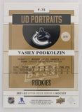 2021-2022 - Vasily Podkolzin - Upper Deck Portraits - #P75