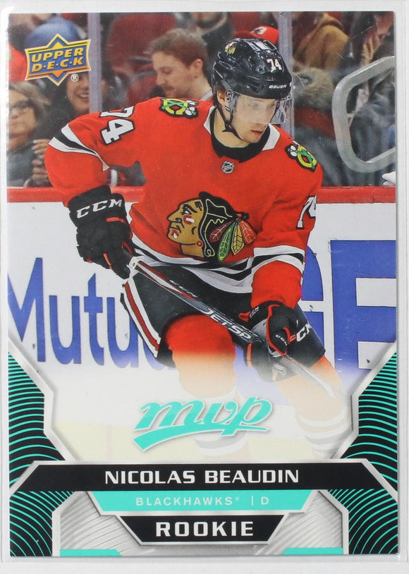 2020-2021 - Nicholas Beaudin - Upper Deck MVP - #222