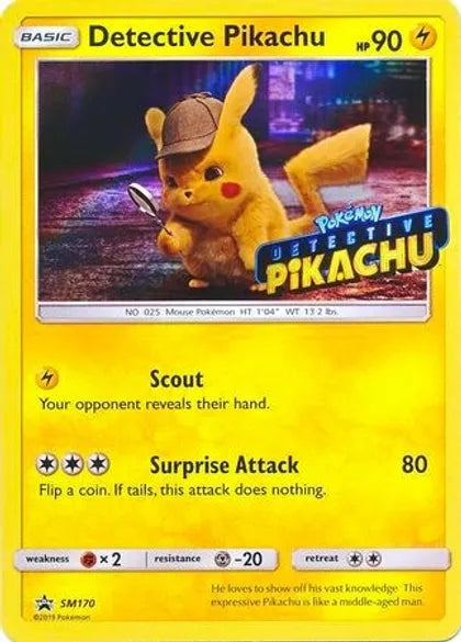 Detective Pikachu (Promo) - SM170