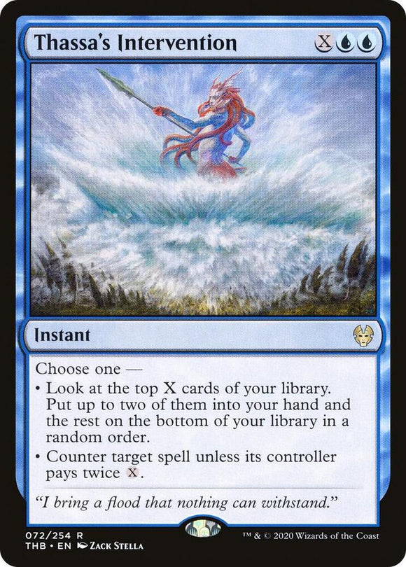Thassa's Intervention (Foil Rare) - 072/254