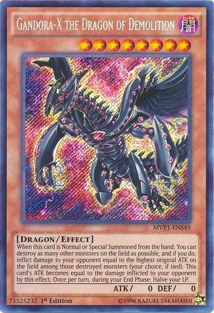 Gandora-X The Dragon of Demolition (Secret Rare) - MVP1-ENSV49