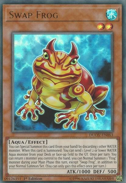 Swap Frog (Ultra Rare) - DUOV-EN063